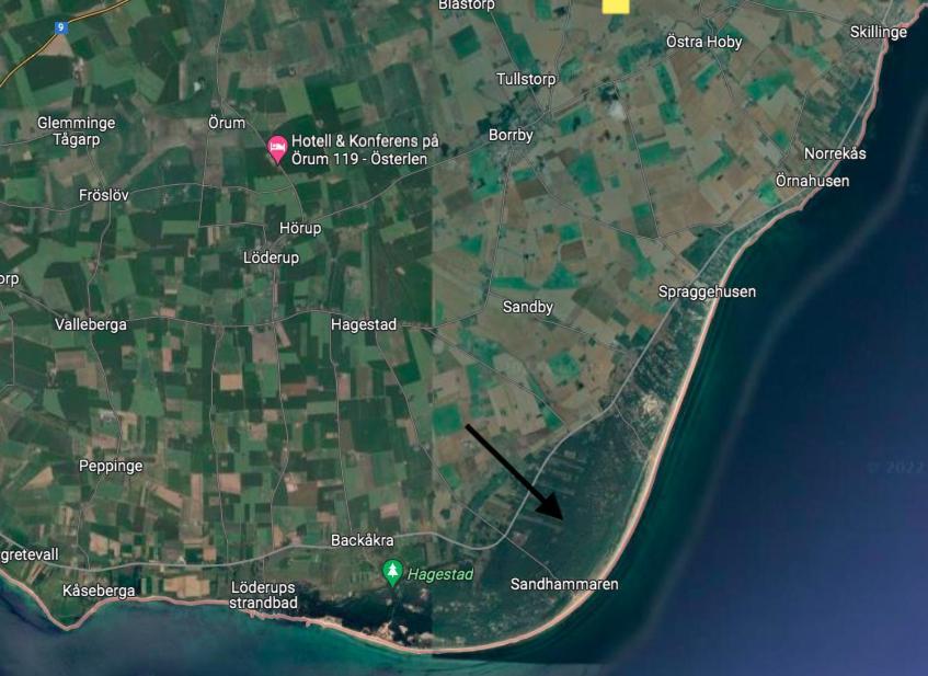 Sandhammaren ,Skane Löderup Kültér fotó